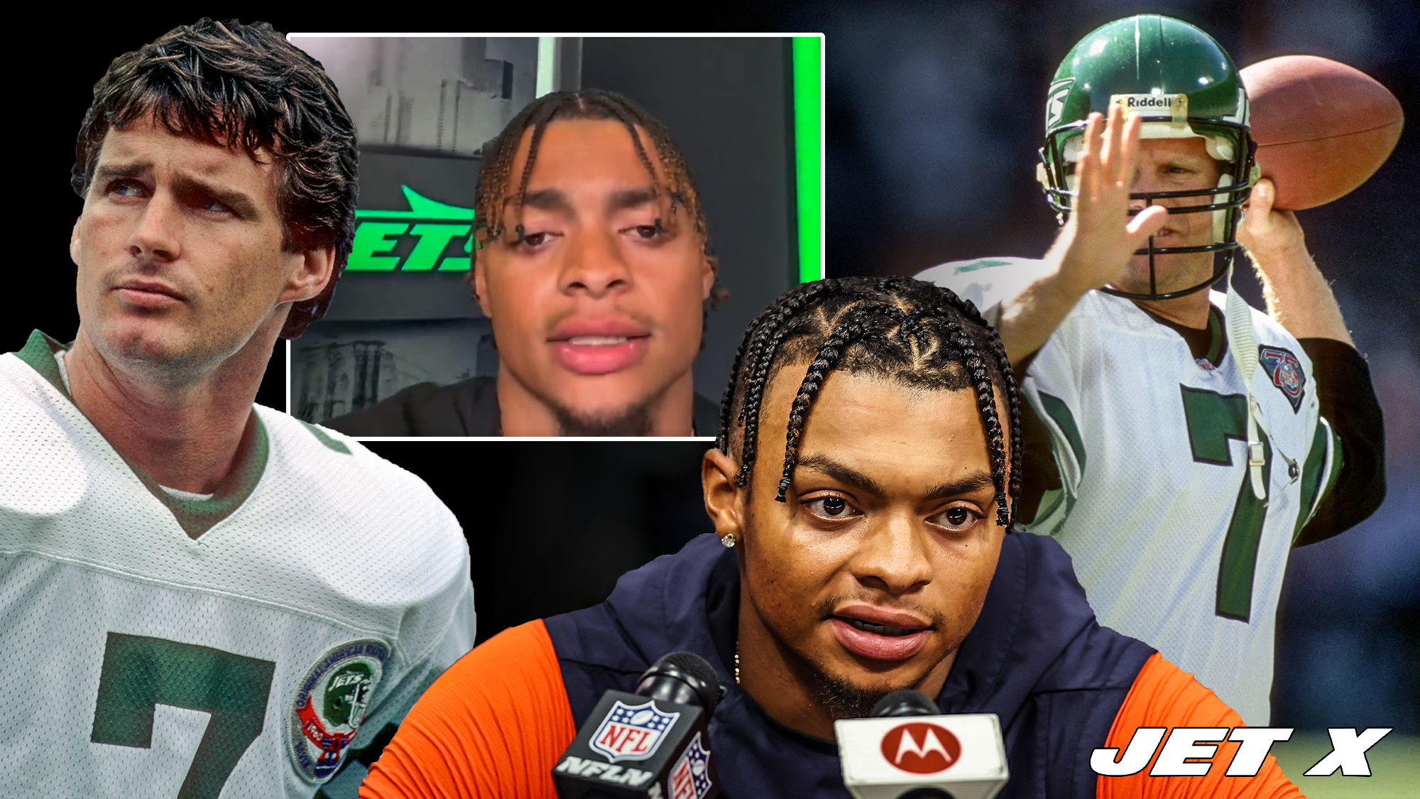 Justin Fields chooses No. 7 and introduces himself to NY Jets fans