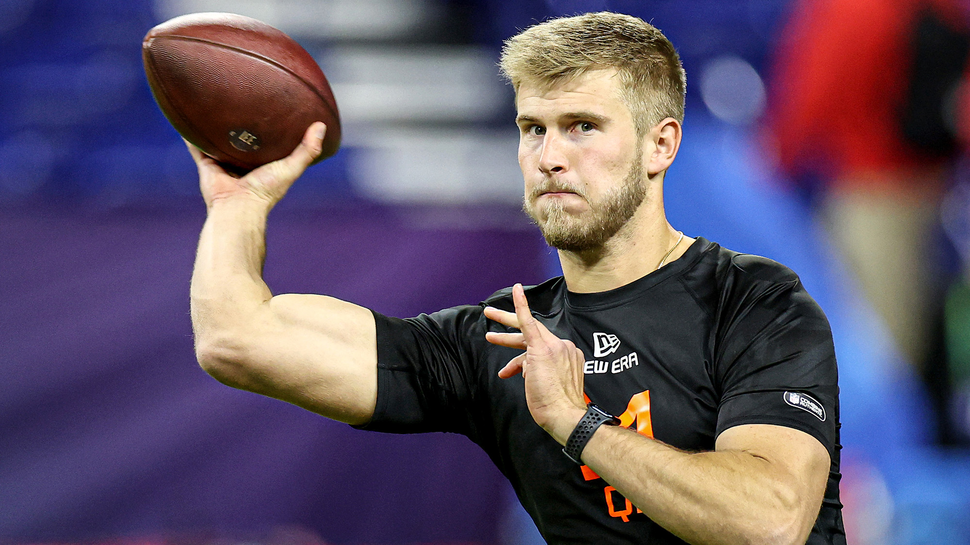 Tyler Shough, Louisville, Pro Day, NY Jets, OC, Draft