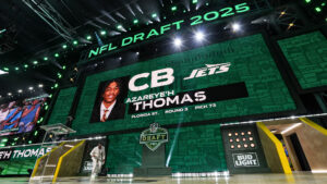 Azareye'h Thomas, NFL Draft, New York Jets