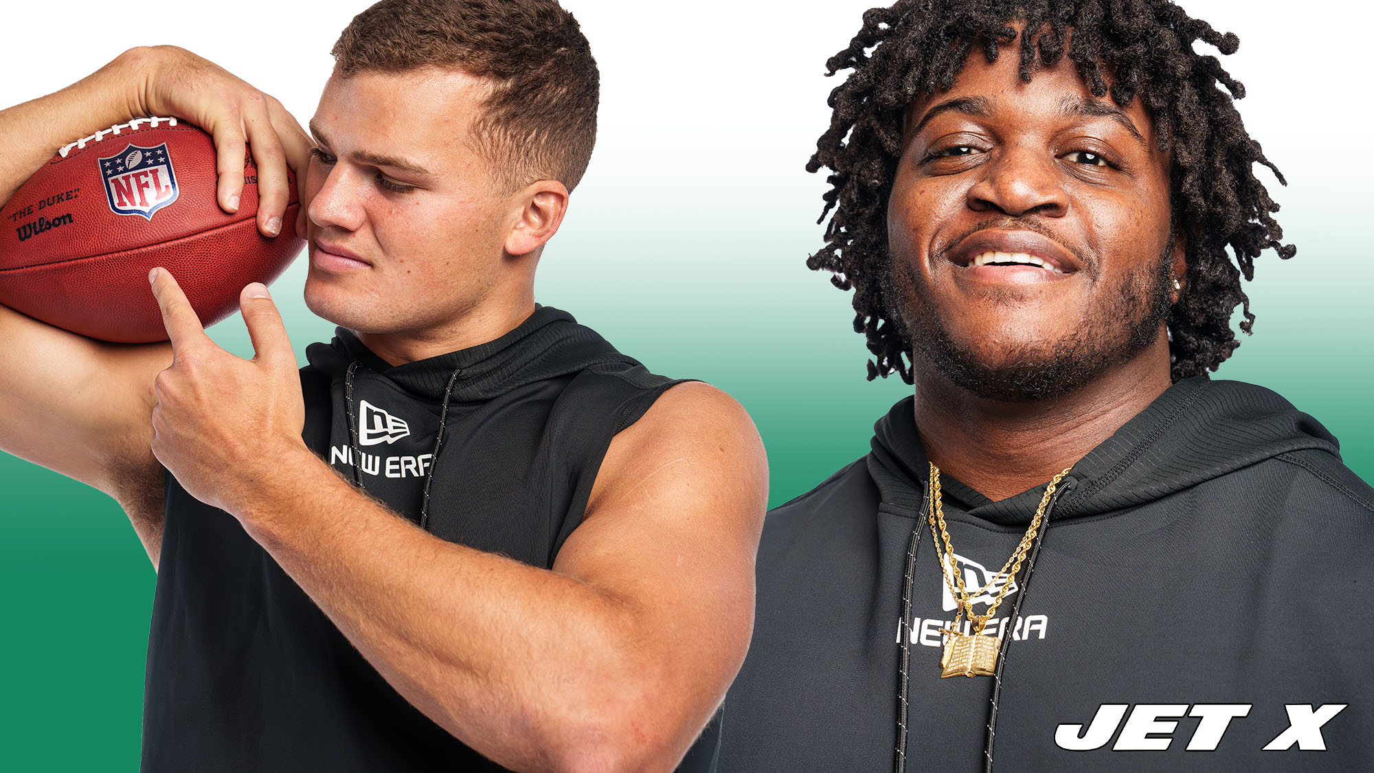 Mason Taylor, Armand Membou, NY Jets Draft Class