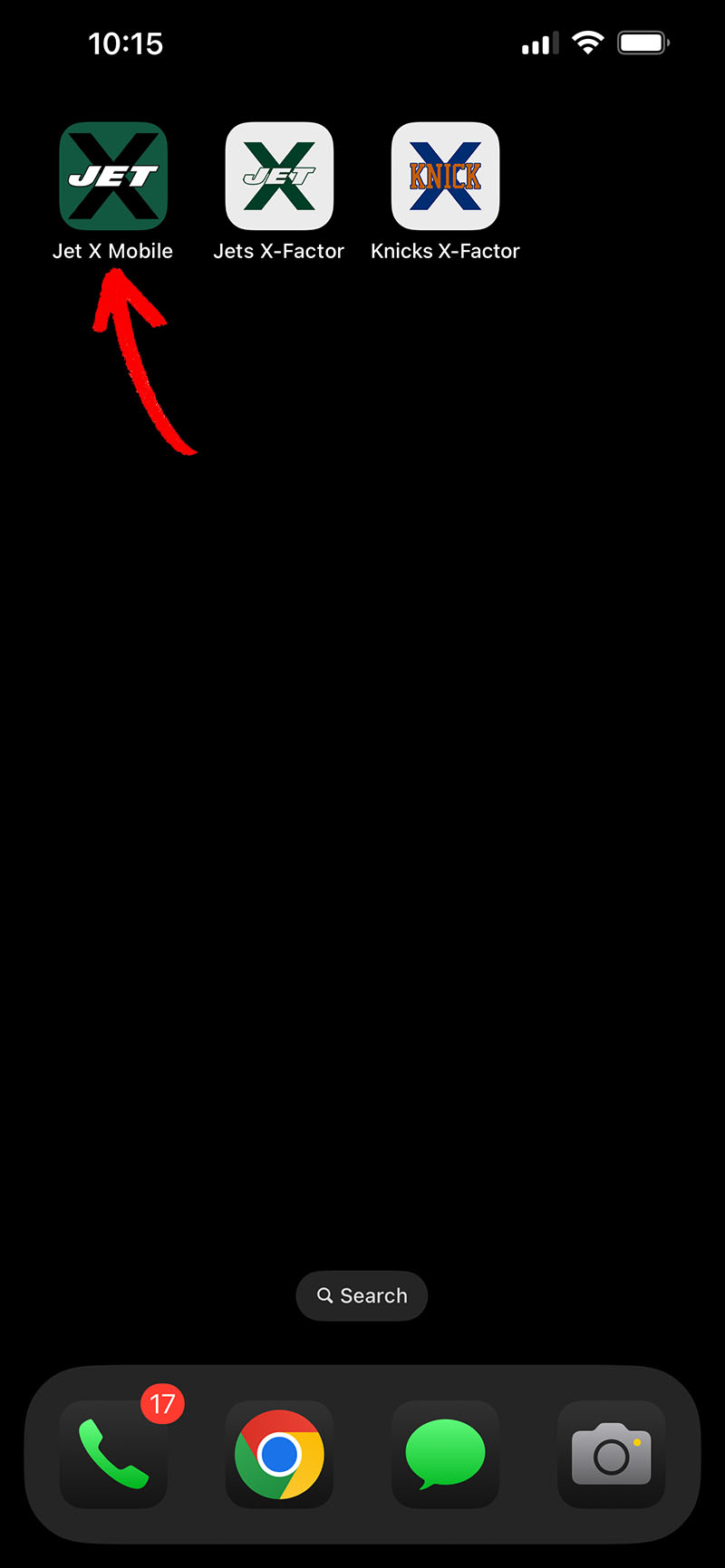 Jet X Mobile App