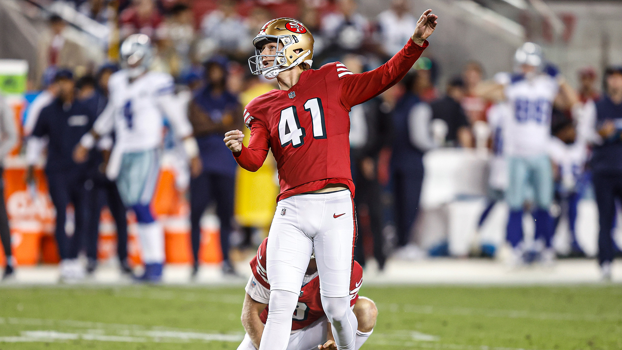 Anders Carlson, San Francisco 49ers, NY Jets