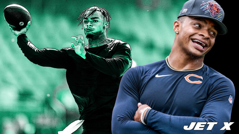 Justin Fields, New York Jets, OTAs