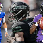 Justin Fields, Josh Allen, Lamar Jackson
