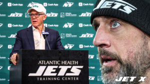 Woody Johnson, Aaron Rodgers, New York Jets
