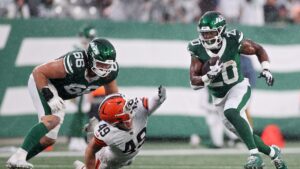 Breece Hall, New York Jets, Getty Images