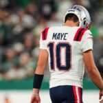 Drake Maye, New England Patriots, Getty Images