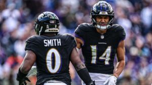 Kyle Hamilton, Roquan Smith, Baltimore Ravens