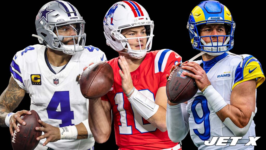 Dak Prescott, Drake Maye, Matthew Stafford